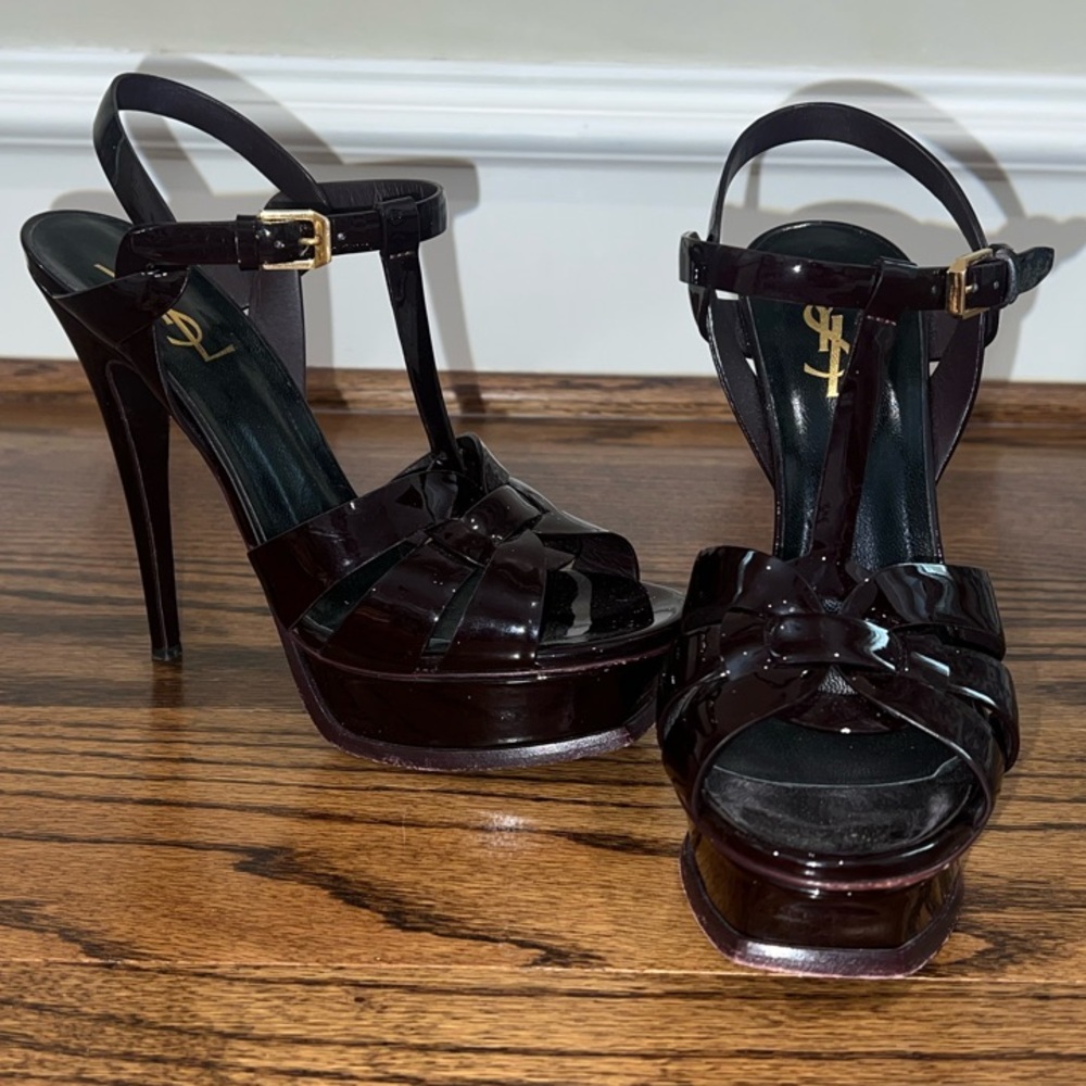 YSL Tribute Platform Stiletto Heel